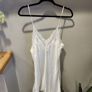 3x Christy White Lace Negligee